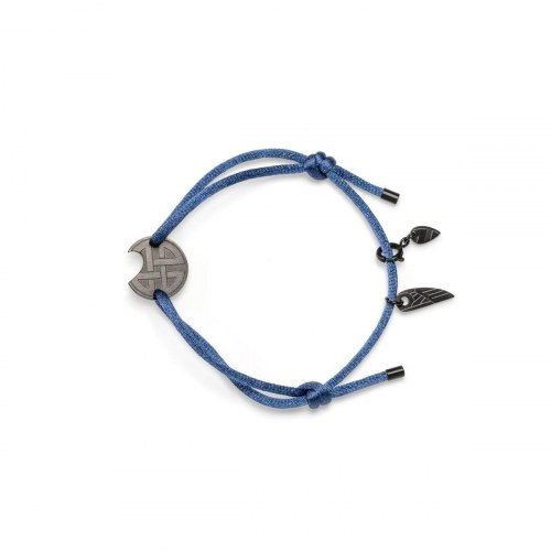 AN Jewels AV.BGLBGUBL - armbånd til kvinder i metal, justerbar snor