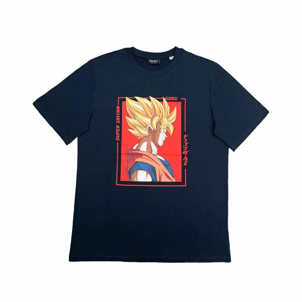 Kortærmet T Shirt Til Mænd Jack & Jones Jcodragon Marineblå M