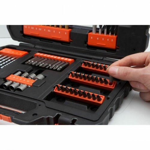Black & Decker A7231 bor- og bitsæt - 76 dele