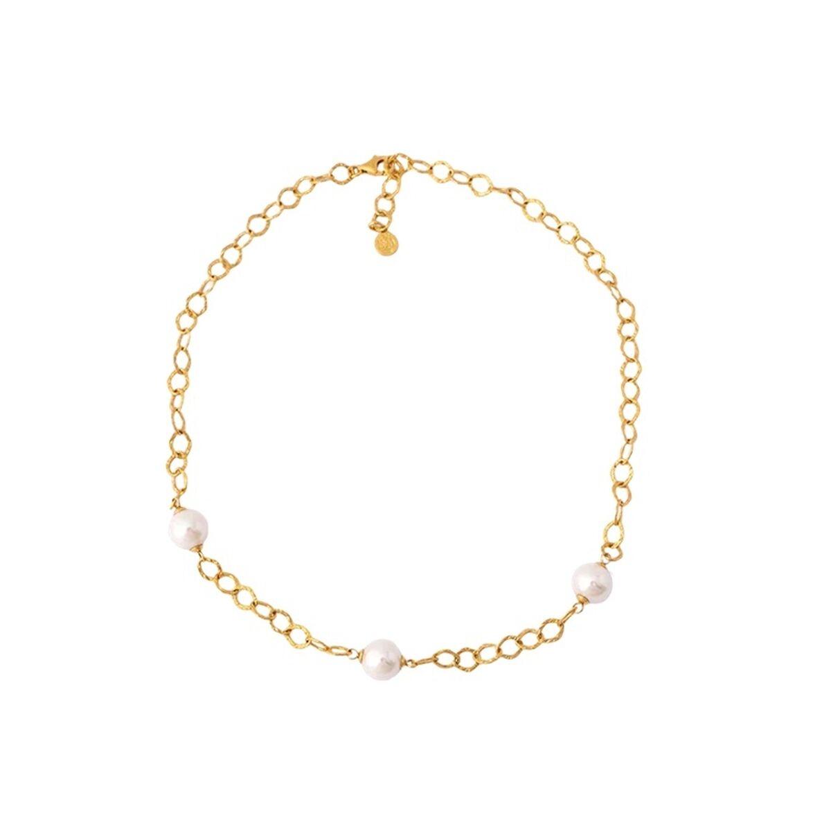 Majorica armbånd til kvinder 17092.01.1.000.010.1 - elegant guldlook med perler