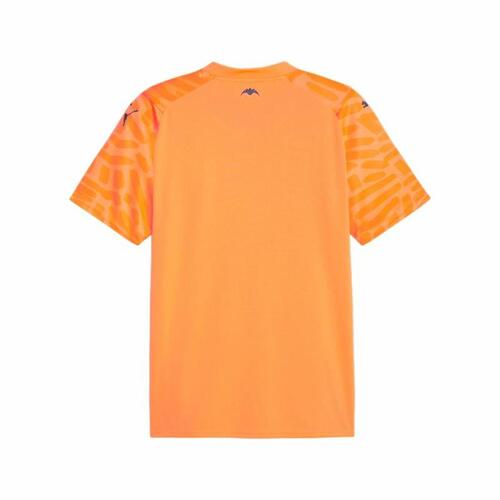 Kortærmet fodboldtrøje til mænd Puma Valencia CF 3rd Kit 23/24 Orange XL
