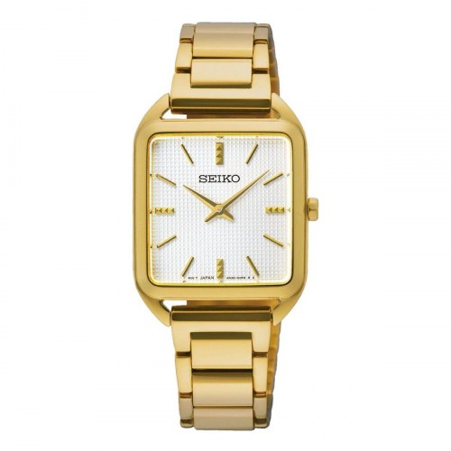 Seiko herreur SWR078P1 - guld, rustfrit stål, kvarts