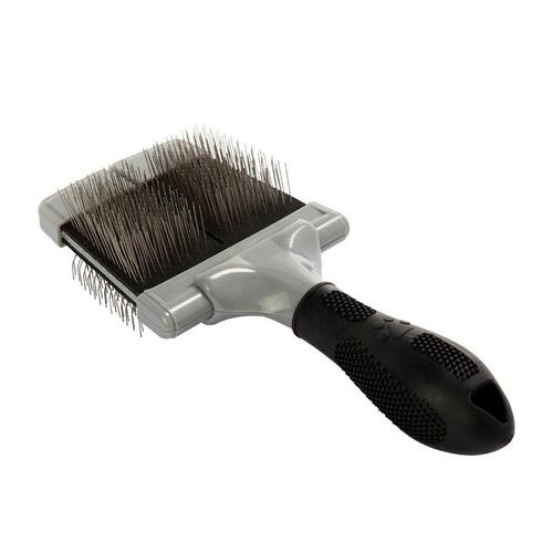 Hundebørste Furminator Soft Stor Sort Multifarvet