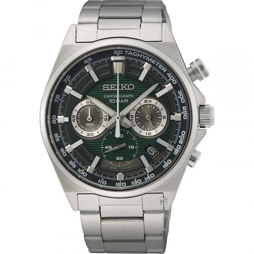 Seiko SSB405P1 herreur - chronograph i rustfrit stål