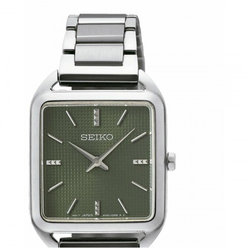 Seiko SWR075P1 dameur - kvarts, grøn skive, rustfrit stål