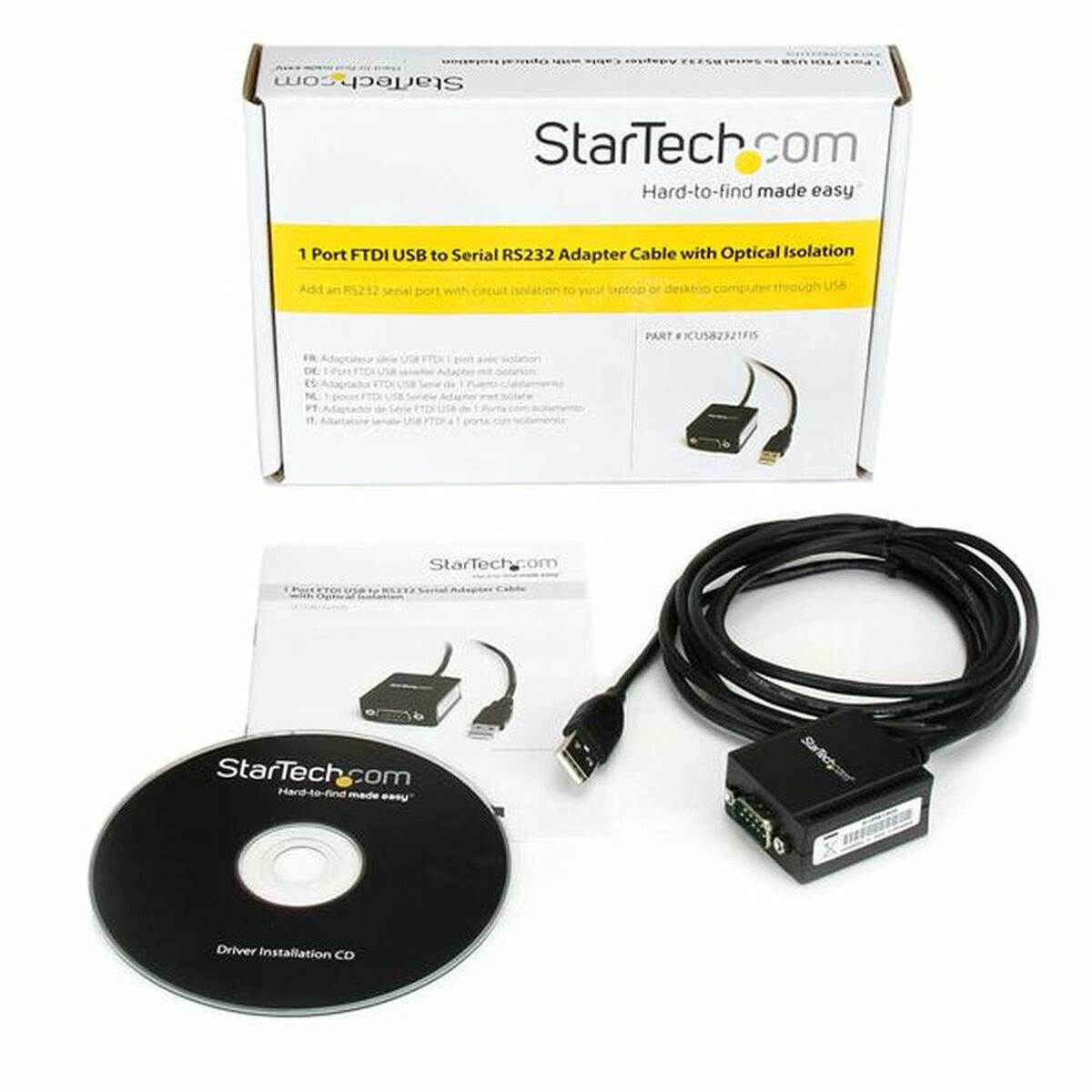 Usb Til Rs232 Adapter Startech Icusb2321fis Sort
