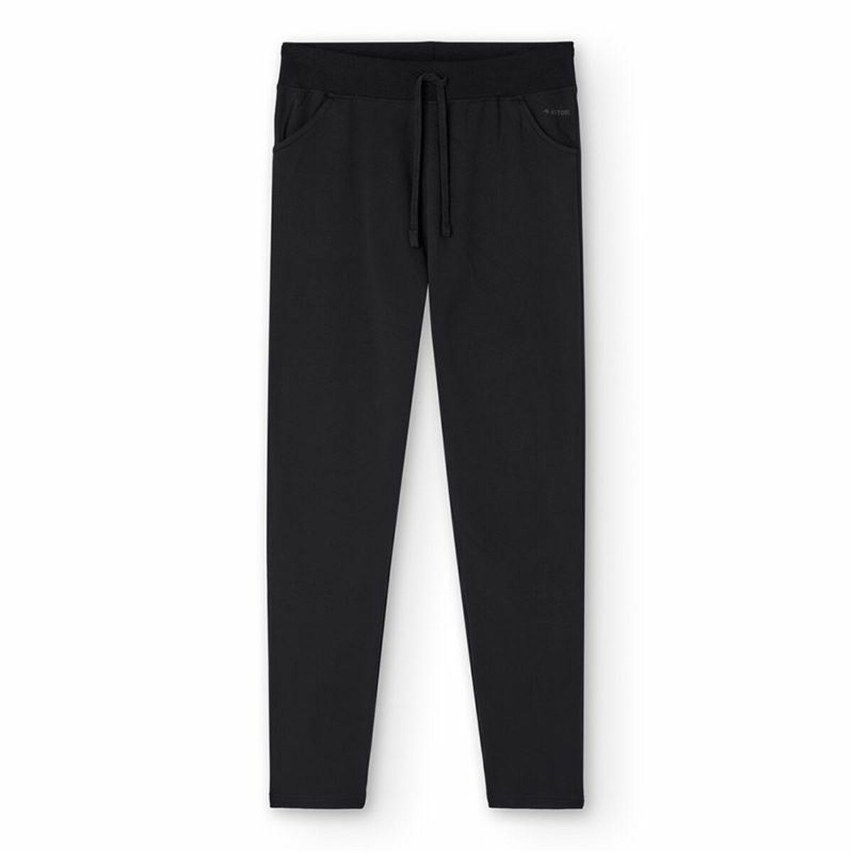 Astore Lange sportsbukser Twins - Dame, Sort, L