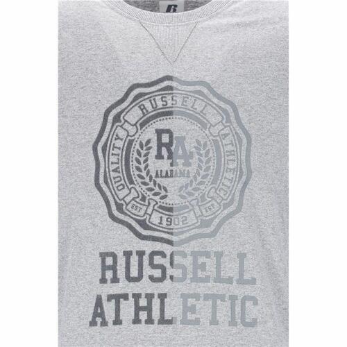Langærmet T-shirt til Mænd Russell Athletic Collegiate Lysegrå S
