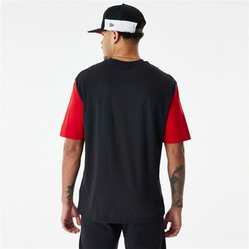 Kortærmet T-shirt til Mænd New Era NBA Colour Insert Chicago Bulls Sort - L