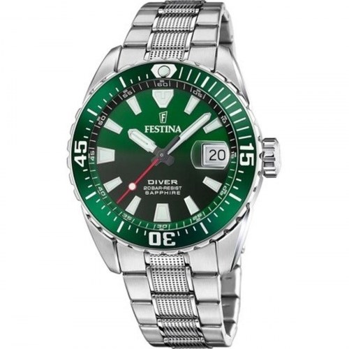 Festina F20669/2 herreur - diver-inspireret armbåndsur til mænd