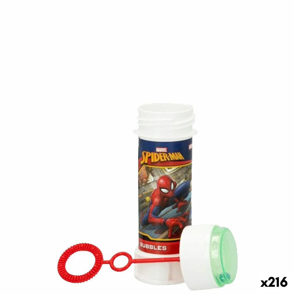Spider-Man sæbebobler 60 ml - 216 stk. (3,8 × 11,5 × 3,8 cm)