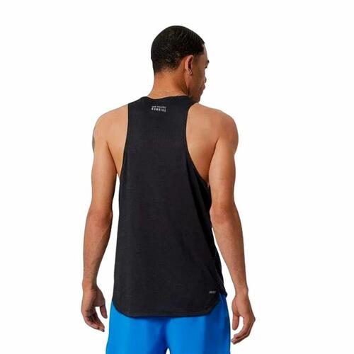 Tank top mænd New Balance Impact Run Sort S
