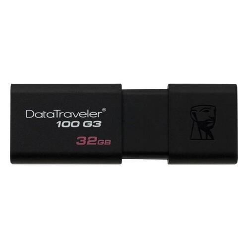USB stick Kingston FAELAP0229 DT100G3 32 GB USB 3.0 Sort