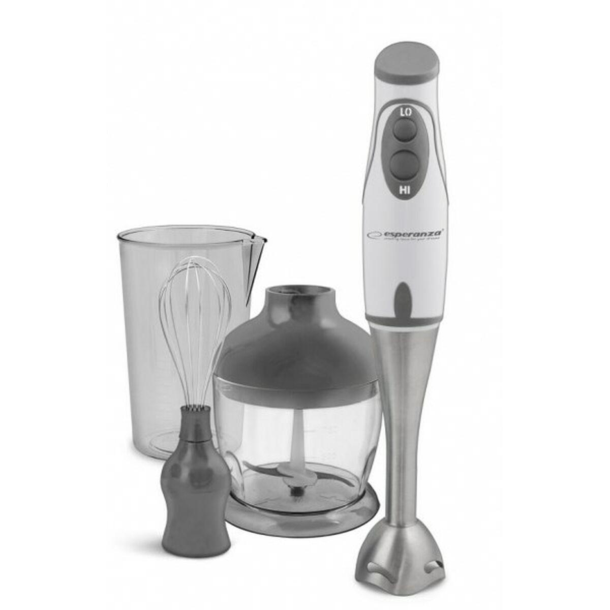 Esperanza håndblender EKM003E - hvid/grå - 450 W