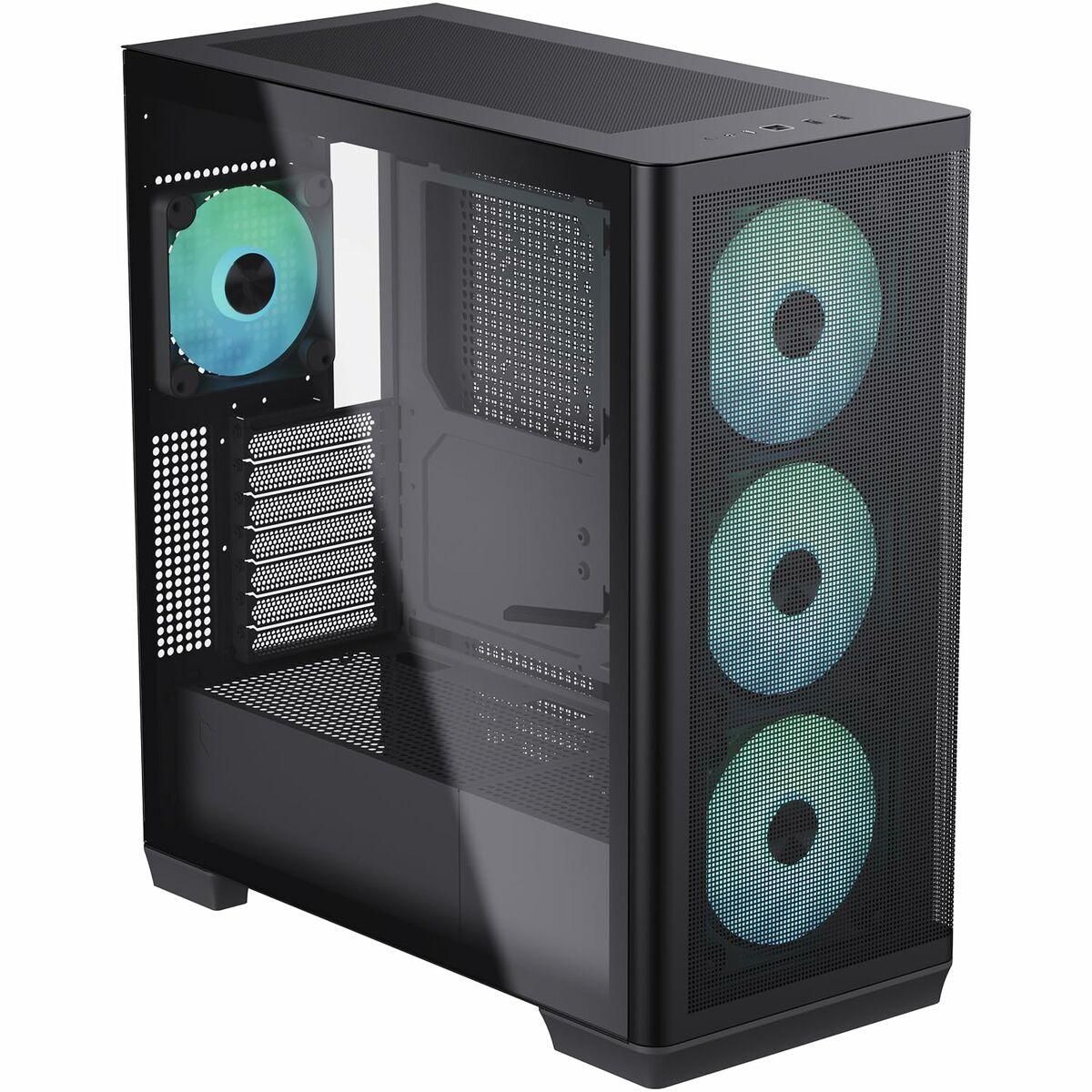 Atx Semi Tårn Kasse Aerocool Apnx C1 Bk V1 Argb