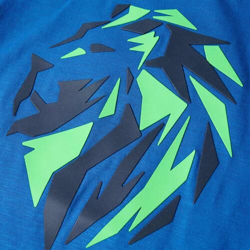 T-shirt til børn str. 104 blå