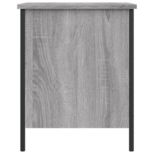 Opbevaringsbænk 40 × 42,5 × 50 cm - konstrueret træ, grå sonoma-eg