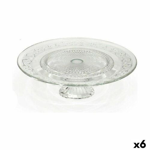 Kage og sandkage fad La Mediterránea Glas 33 x 33 x 9,5 cm (6 enheder)
