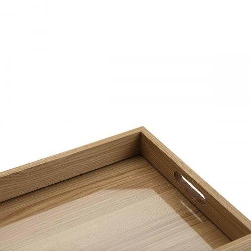 Serveringsbakker i træ - Versa bakkesæt, MDF, 30 × 5,5 × 40 cm (3 dele)