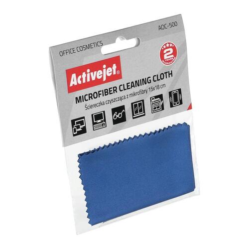 Activejet mikrofiberklud AOC-500 - blå, 15 × 18 cm