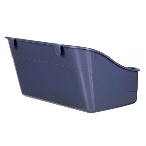 Ferplast L 305 plastbur - 7 × 18,5 × 7 cm, hvid/grå