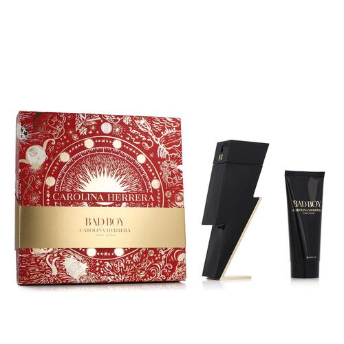 Parfume sæt til mænd Carolina Herrera EDT Bad Boy 2 Dele
