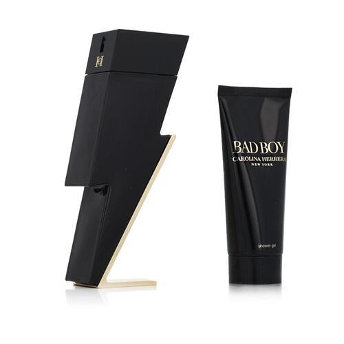 Parfume sæt til mænd Carolina Herrera EDT Bad Boy 2 Dele