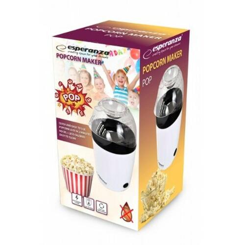 Popcornsmaskine Esperanza EKP006 Sort