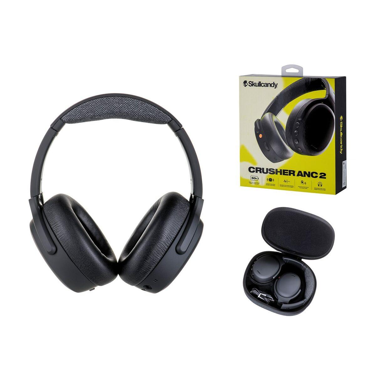 Skullcandy Crusher ANC 2 Bluetooth-hovedtelefoner - Sort