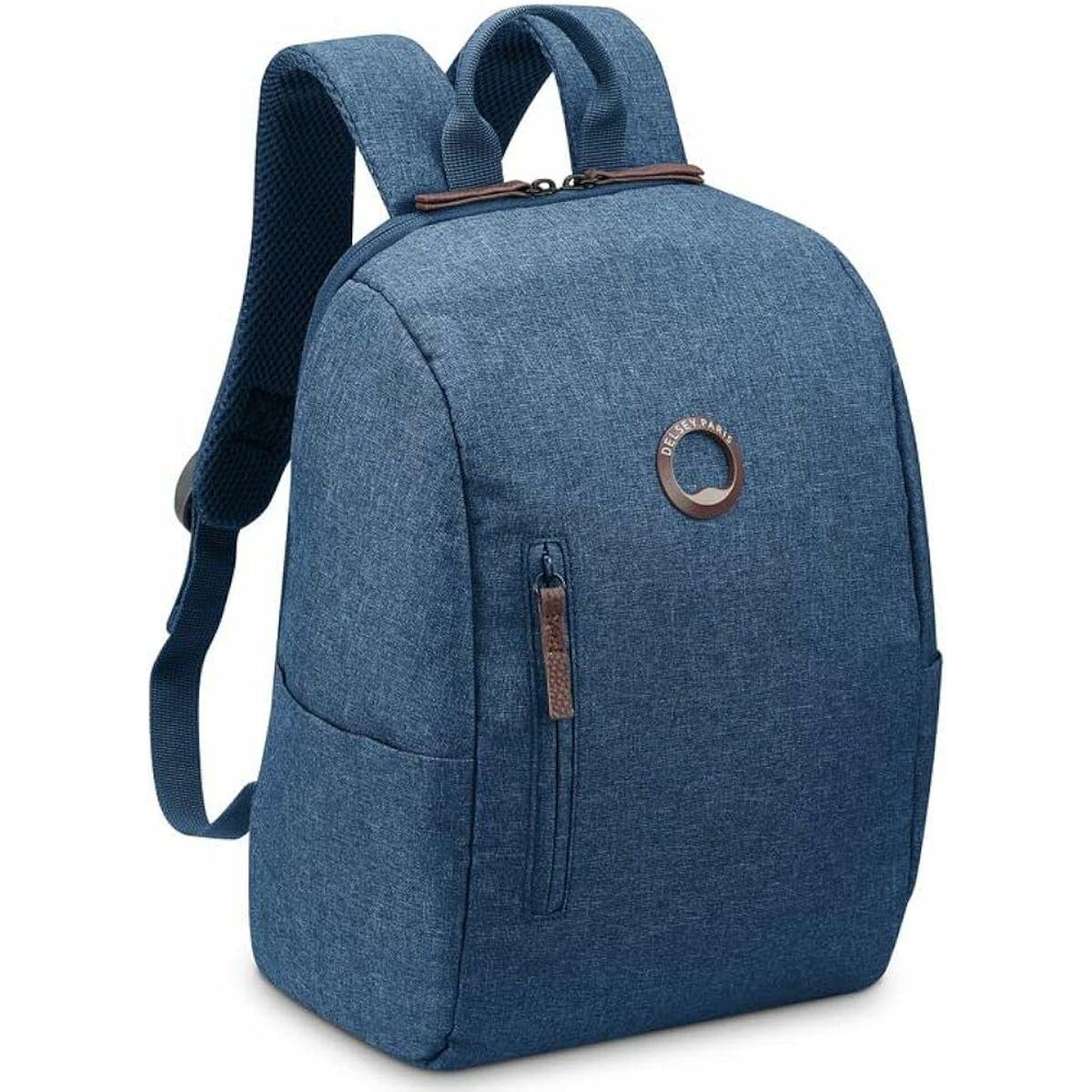 Laptop rygsæk Delsey Maubert 2.0 Blå 23 x 32,5 x 14,5 cm