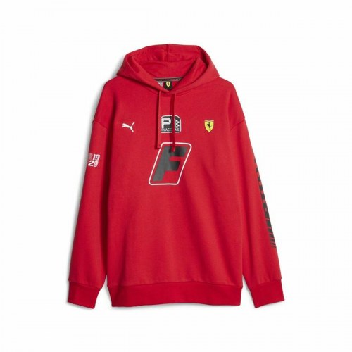 Hættetrøje til Mænd Puma Ferrari Race Garage Rød - M