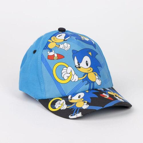 Børnekasket Sonic Blå (53 cm)
