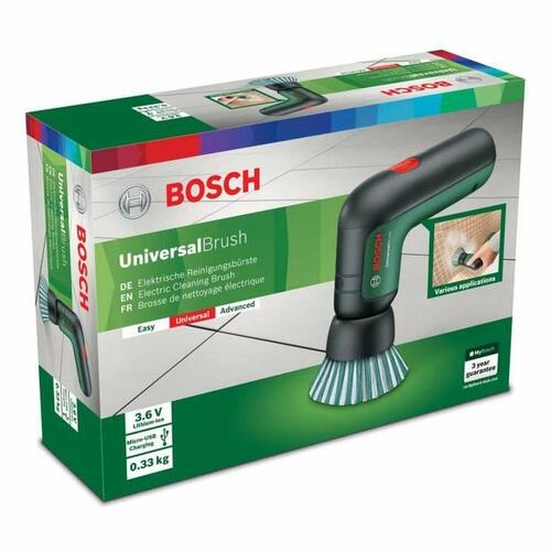 Multiværktøj BOSCH Universalbrush USB Børste Sort 3,6 V