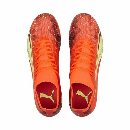 Voksen fodboldstøvler Puma Ultra Match MG Orange 44.5