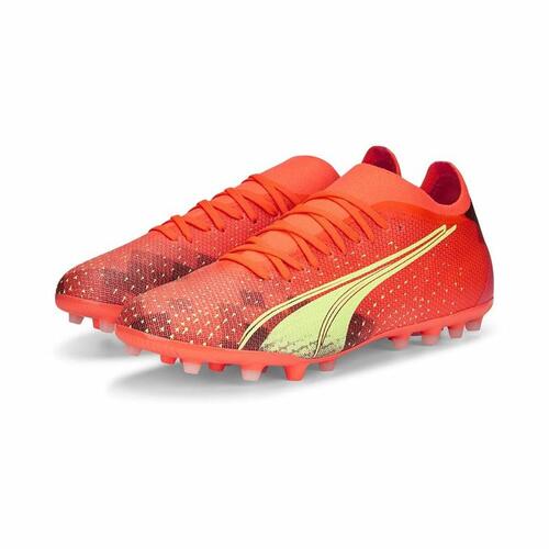 Voksen fodboldstøvler Puma Ultra Match MG Orange 44.5