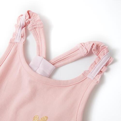 Tanktop til børn str. 92 lyserød