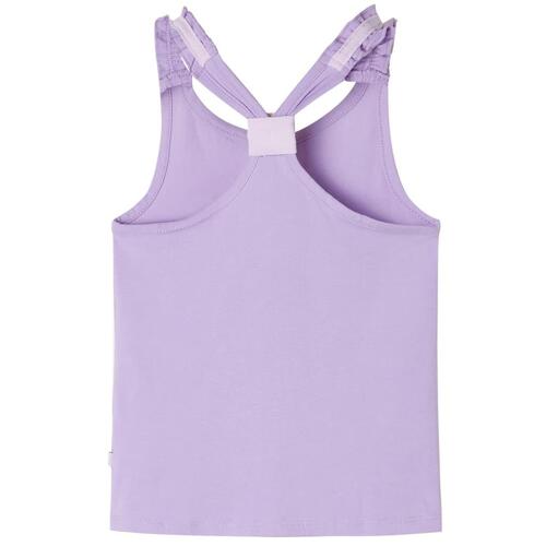 Tanktop til børn str. 116 lilla