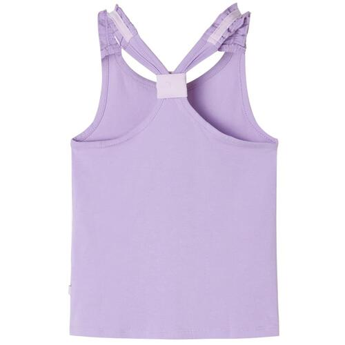 Tanktop til børn str. 140 lilla
