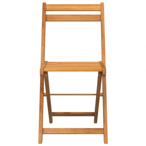 Klapstole 6 stk. i massivt akacietræ til have og terrasse