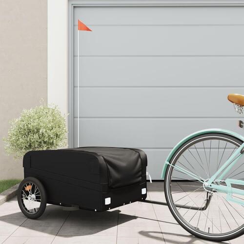 Cykelanhænger 45 kg jern sort