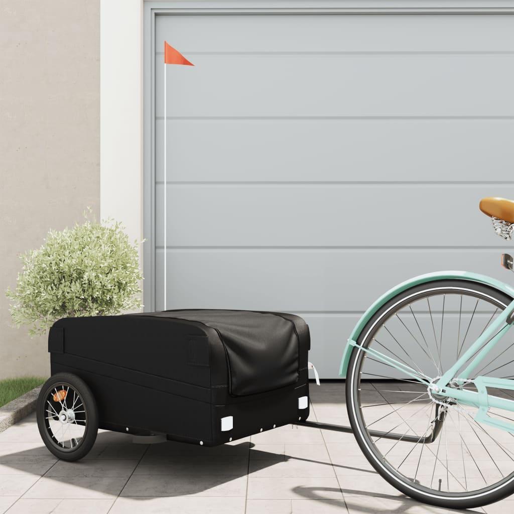 Cykelanhænger 45 kg jern sort