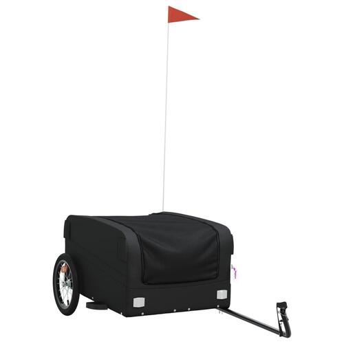 Cykelanhænger 45 kg jern sort