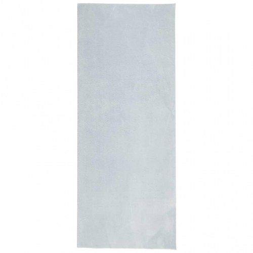 Gulvtæppe HUARTE 80x200 cm kort luv og vaskbart blå