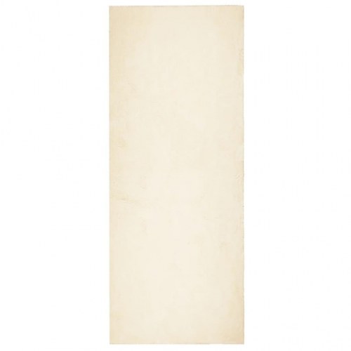 Gulvtæppe HUARTE 80×200 cm - kort luv, vaskbart, cremefarvet