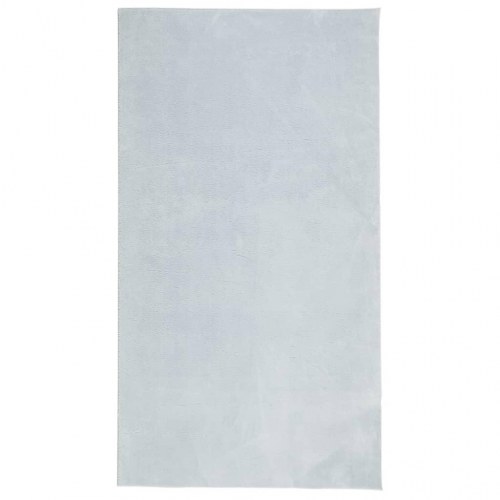 Gulvtæppe HUARTE 60x110 cm kort luv og vaskbart blå