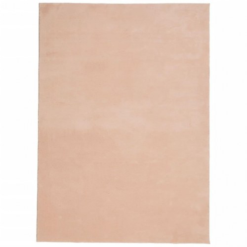Gulvtæppe HUARTE 240x340 cm kort luv og vaskbart rosa