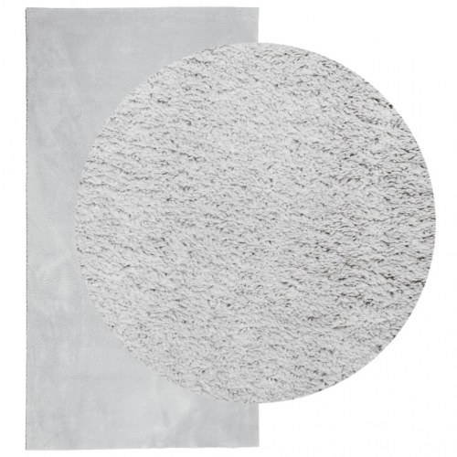 Gulvtæppe HUARTE 60×110 cm - kort luv, vaskbart, grå