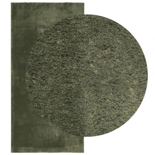 Gulvtæppe HUARTE - skovgrøn 100 x 200 cm