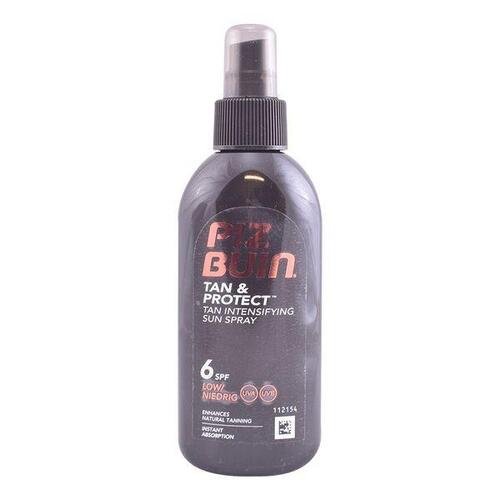 Solbeskyttelse - spray Tan & Protect Intensifying Piz Buin Spf 6 (150 ml)
