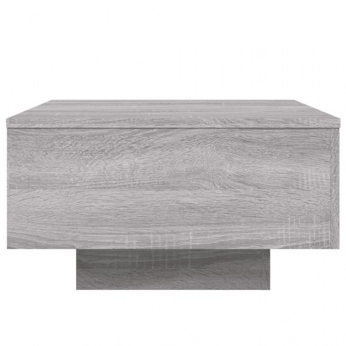 Sofabord 55 × 55 × 31 cm i konstrueret træ - grå sonoma-eg